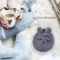 Removable fluffy hot water bottle from Everything Baby, suitable for children and adults, ideal for winter warmth and comfort.