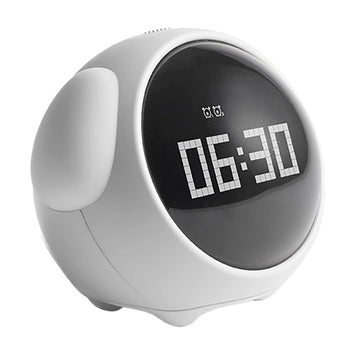 Digital temperature detection wake-up alarm clock for kids, suitable as a toy or gift for toddlers and children by Everything Baby.
