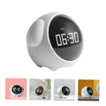 Baby temperature detection wake-up alarm clock toy for kids, suitable for children and students, with colorful design.
