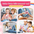 Pink rabbit Bubble Push Game handheld fidget toy for kids and adults, fun pop it activity toy from Everything Baby.