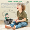 Cute bouncing piggy toy by Everything Baby with lights and music, dancing to three songs, designed as an engaging activity toy for kids.