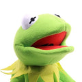 Frog hand puppet plush toy from The Muppets Show, soft stuffed frog doll suitable for kids' pretend play and imaginative fun.