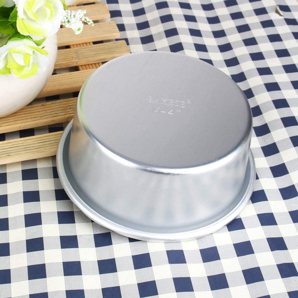 Small circular cake pot baking mold from Everything Baby, ideal for pretend play and baking activities for kids.