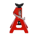 Four simulated jack brackets for toy ride-on cars and trucks, used for remote tire replacement in children's ride-on vehicles.