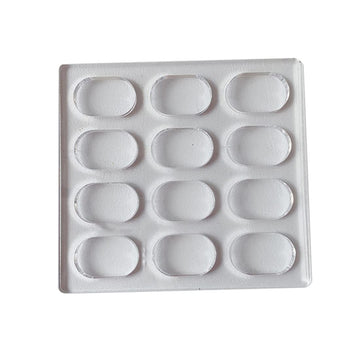 Transparent oval cake mold by Everything Baby, French pastry mold for baking and cake decoration, ideal for pretend play.