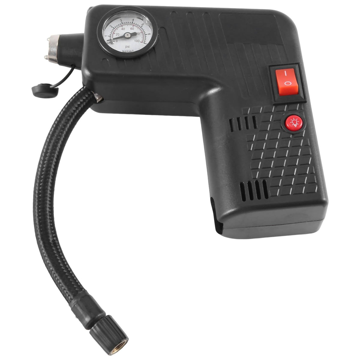 Everything Baby multi-functional 12V car inflation pump with 3-meter cable for automotive and ride-on car inflation.