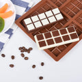 Silicone chocolate bar molds for making protein and energy bars, food grade silicone, pack of 2, suitable for baking and candy making