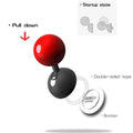 Red car push-to-start button rocker switch for automotive engine start and stop, designed for ride-on cars and go-karts.