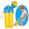 Portable baby boy potty urinal for camping and travel, emergency toilet, ideal for pee training and kid’s health needs.