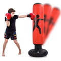 Large 63-inch inflatable boxing punching bag for kids, fun outdoor toy for boys, suitable for ages 5-12, by Everything Baby.