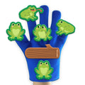 Baby and kids hand puppet set with felt details, perfect for storytelling and role-playing in puppet theatre, by Everything Baby.