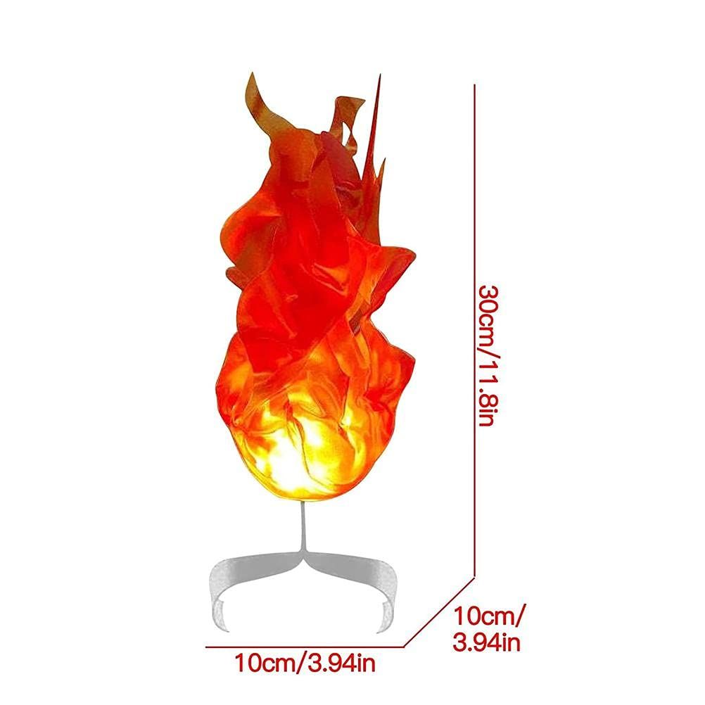 Orange Halloween floating fireball prop with illuminated, fake flame design for creative pretend play, suitable for kids' Halloween activities.