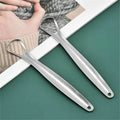 Two reusable tongue scrapers for fresh breath and oral hygiene, designed for adults and kids, by Everything Baby.