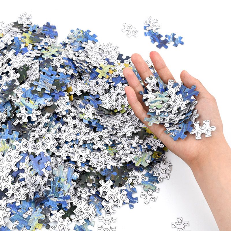 1000-piece jigsaw puzzle by Everything Baby, colorful children’s and adult stress relief puzzle for boys and girls, high difficulty.