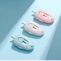 Mini portable box cutter set by Everything Baby, featuring cute paper cutters for office, school, and craft use.