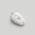 Three mini portable box cutters by Everything Baby, small paper cutters for office or school use, with colorful handles.