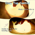 Silicone nursery night light by Everything Baby, beach-themed decor for kids' bedrooms, toddler toy, and pretend play lamp.