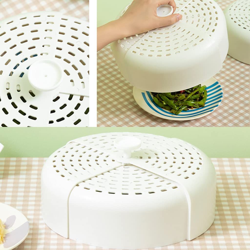 White round foldable cover tent for baby and kids' pretend play, serving as a protective dining table lid from Everything Baby.