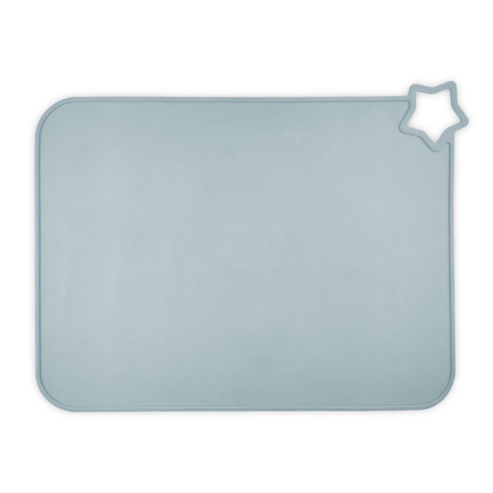 Set of five silicone placemats for babies and kids, stain-resistant, non-slip table mats for toddler feeding from Everything Baby.