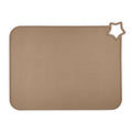 Five silicone baby and kid placemats from Everything Baby featuring stain-resistant, non-slip designs for toddler feeding.