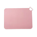 Set of 5 silicone placemats for babies and kids, non-slip food-grade table mats for toddler dining, portable and easy to clean.