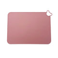 Set of 5 silicone placemats for baby and kids, food grade, non-slip, portable toddler table mats for dining and pretend play.