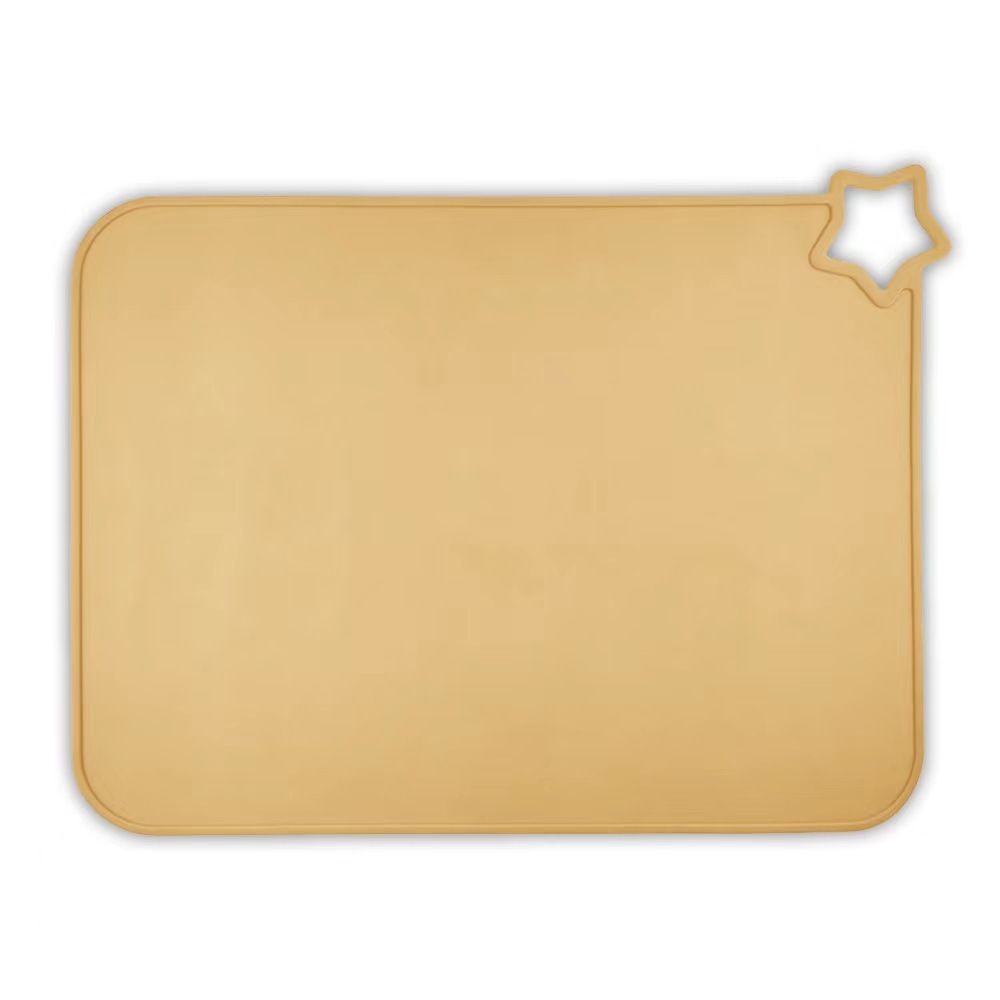 Set of 5 non-slip, heat-resistant reusable kids' placemats by Everything Baby, designed for toddlers' dining tables.
