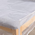 Waterproof clear seat chair protector cover with backrests for dining rooms, designed to protect chairs from stains, by Everything Baby.
