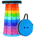 Portable foldable stool from Everything Baby, thickened and retractable, ideal for outdoor activities and fishing.