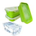 Extra large silicone ice cube mold by Everything Baby, reusable big ice trays for ice baths and coolers, flexible and durable.