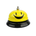 Yellow 2-pack Call Bell from Everything Baby, service bell for kitchens, restaurants, bars, hotels, and schools, shown on a white background.