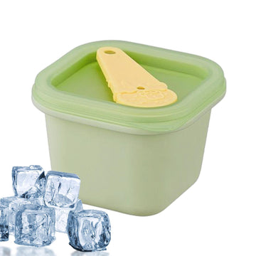 Silicone Popsicle Molds, Easy Release Square Ice Cream Mould With Sticks, Popsicle Makers, Ice Cube Tray With Good  2pes