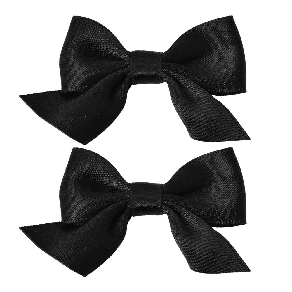 Baby girl hair bows clips by Everything Baby, non-slip toddler knot hair clips for fine hair, suitable for women and kids.