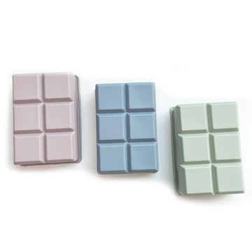 Silicone Ice Cube Trays 3 Pack - Large Size Silicone Ice Cube Molds with Leak Proof Removable Lid Square Ice Cube Tray And