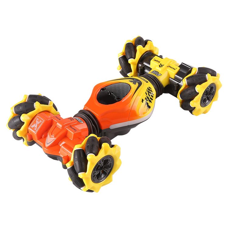 Everything Baby 4WD RC stunt car with lights, music, double-sided rotating off-road vehicle, 360° flips for kids' remote control toy car
