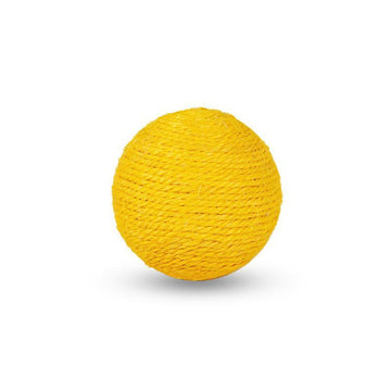 Cat Toy Exercise Cat Toy Interactive Cat Scratching Ball Toy Bite-Resistant Pet Toy for Stress Relief Exercise -Color Random