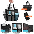 Portable mesh shower caddy basket by Everything Baby, featuring multiple compartments for organizing bath and dorm essentials.