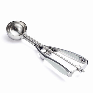 Social Chef stainless steel small cookie scoop for perfect cookie sizes, also great for baby food portions and small ice cream servings.