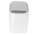 Grey baby faucet extender and water nozzle, portable sink extension spout for toddler hand-washing, by Everything Baby.
