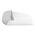 Grey portable faucet extender for toddlers, water nozzle and sink extension spout for easy hand-washing by children.