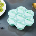 BPA-free collapsible 7-cavity ice pop molds from Everything Baby, ideal for making DIY ice lollies for kids and adults