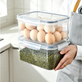 Stackable fruit container set with removable colander, leak-proof design, for baby and kids feeding by Everything Baby.