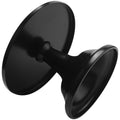Black metal iron round cake stand with pedestal for desserts, suitable for outdoor play or display.