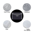 40 Pcs magnetic die storage pockets and sheets for craft envelopes, ideal for organizing building toys and craft supplies.