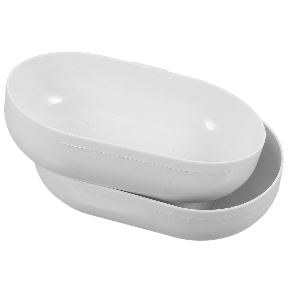 Two birdbath bowls replacement for small garden birds, made by Everything Baby, designed for outdoor bird play and watering.