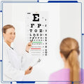 Baby eye chart for visual acuity testing, part of Kids' furniture by Everything Baby, used for school, home, and medical exams.