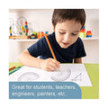 Set of 100 plastic math protractors with 180-degree measurement, ideal for classroom and engineering use.