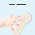 Kids Broom and Dustpan Set by Everything Baby, stainless steel pretend play toy with long handle for indoor and outdoor use