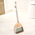 Kids mini broom and dustpan set by Everything Baby, toddler cleaning toy for pretend play and safe household help.