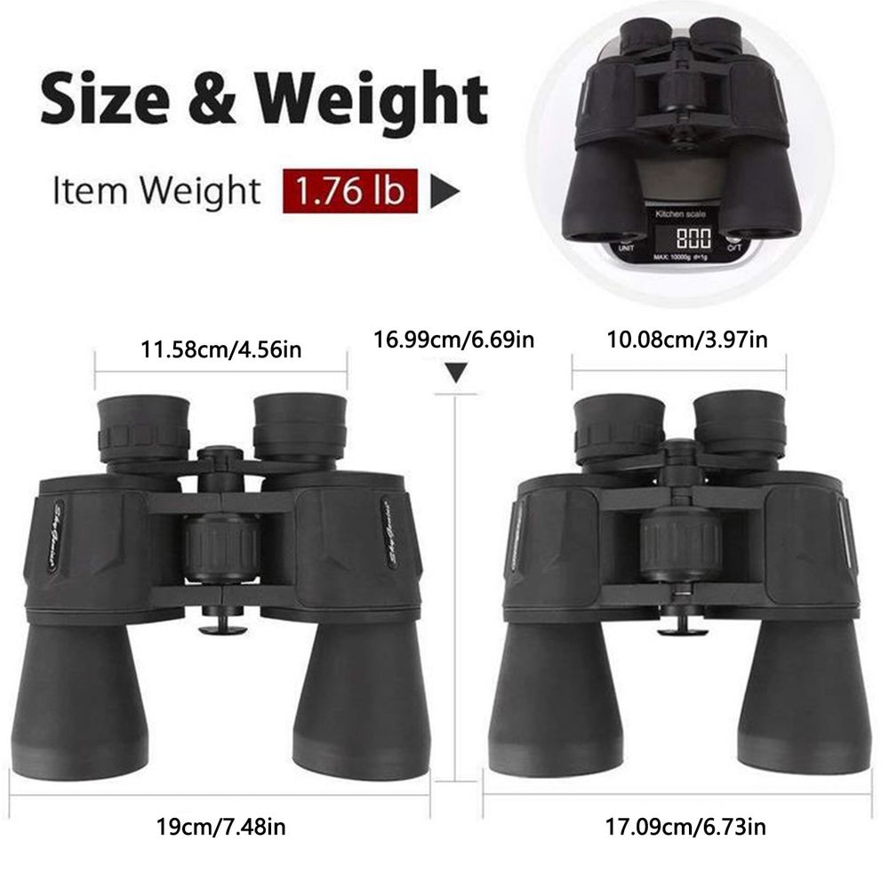 High definition binoculars by Everything Baby with stable clear vision, ideal for outdoor sightseeing, bird watching, and travel.